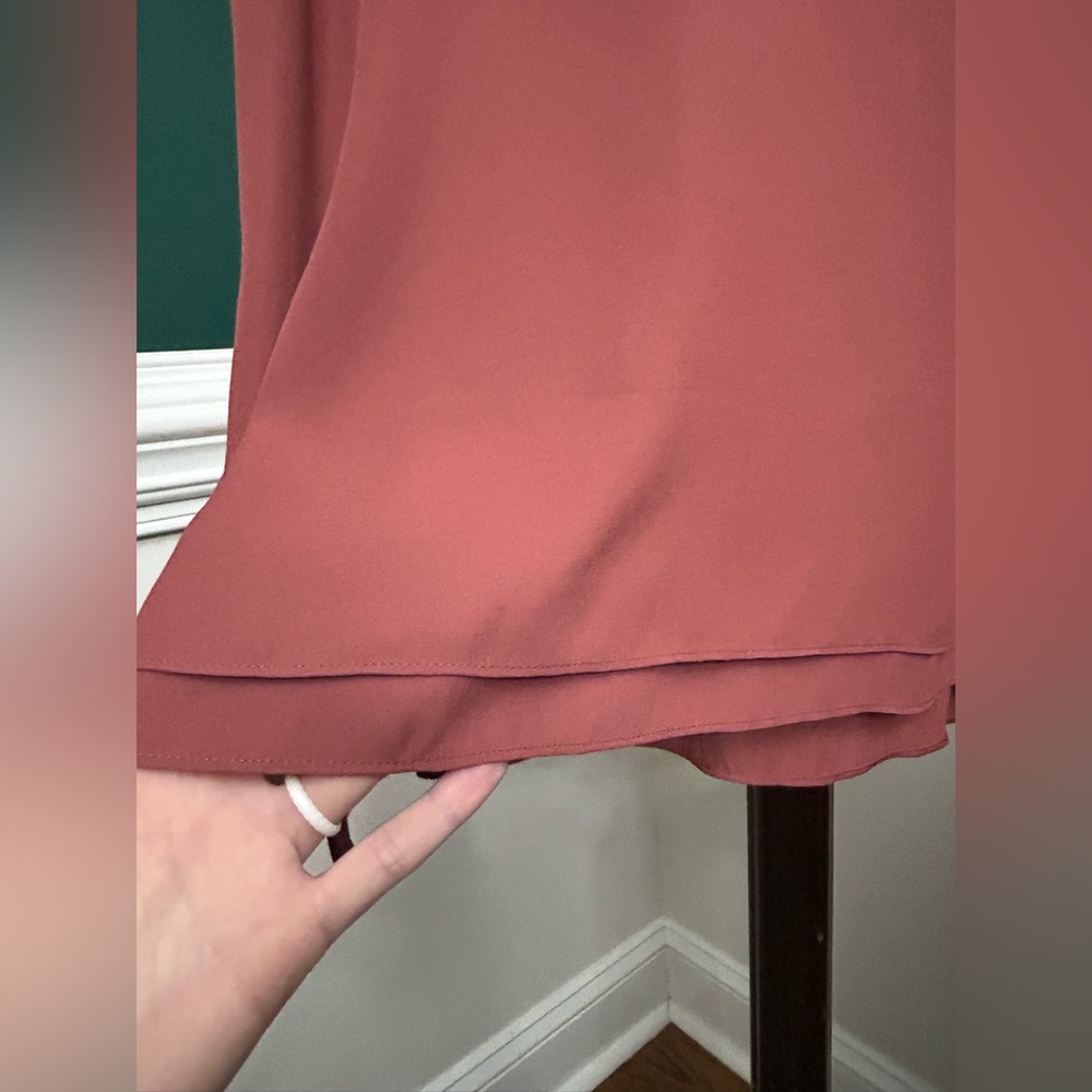 White House Black Market, size Small, pink silky camisole top. - Picture 6 of 11